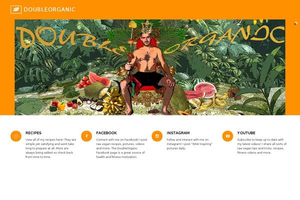 Thunder theme site design template sample