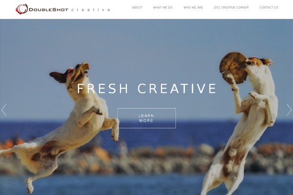 Visia theme site design template sample