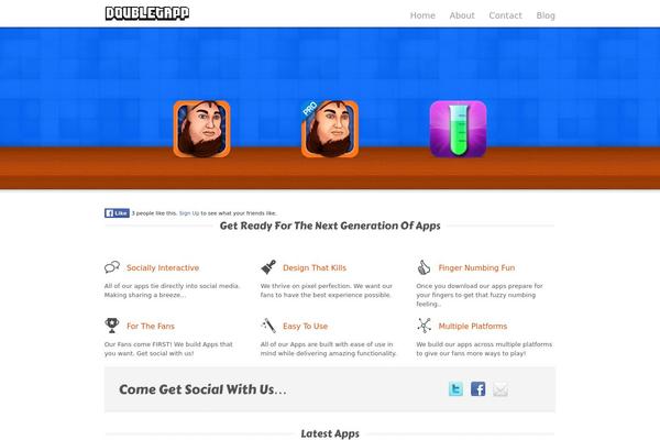 Grizzly theme site design template sample