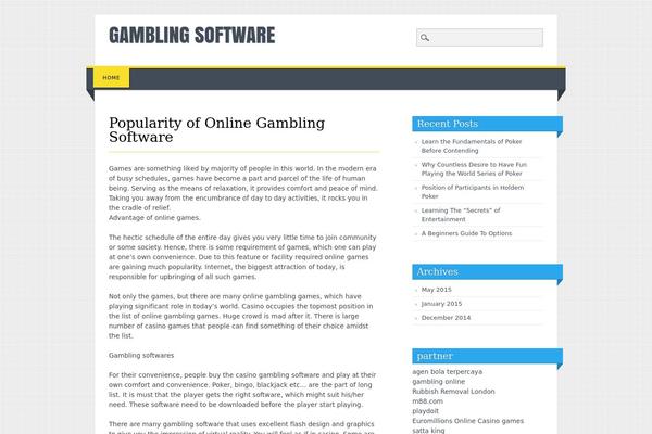 Coco theme site design template sample
