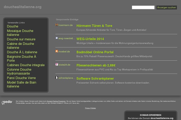 douchealitalienne.org site used Eliaz