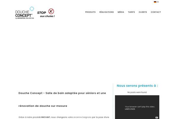 Blu theme site design template sample