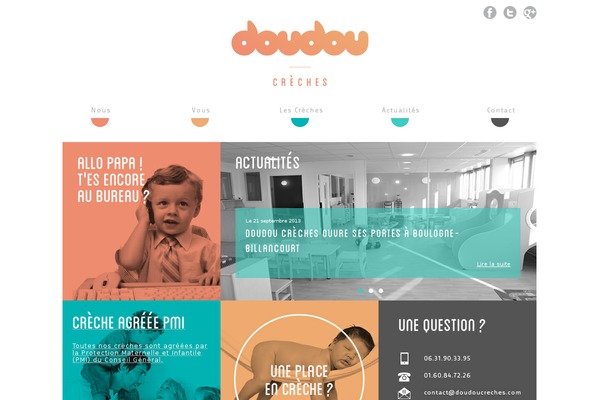doudoucreches.com site used Doudou