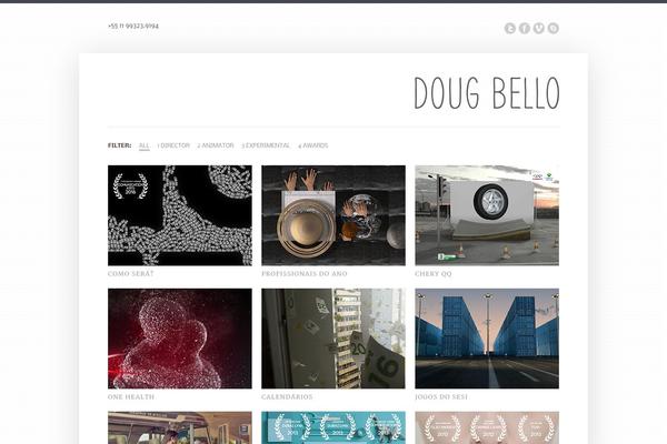 Equilibrium theme site design template sample