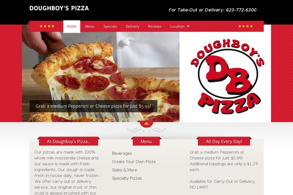 The Restaurant theme site design template sample