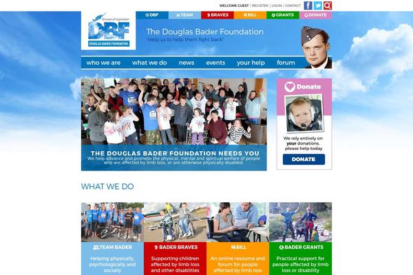 douglasbaderfoundation.com site used Dbf