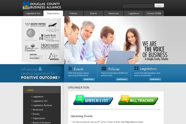 douglascountybusinessalliance.com site used Theme928
