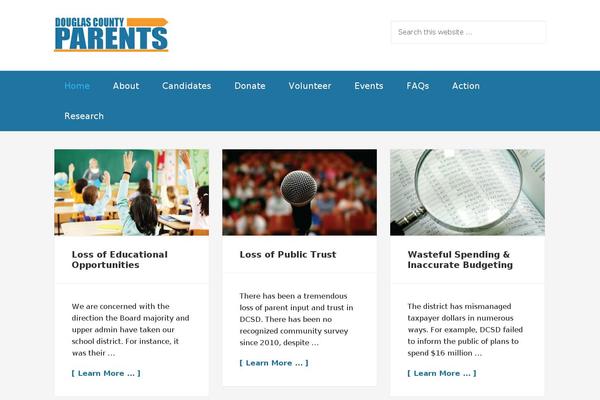 Site using Genesis Widgetized Footer plugin