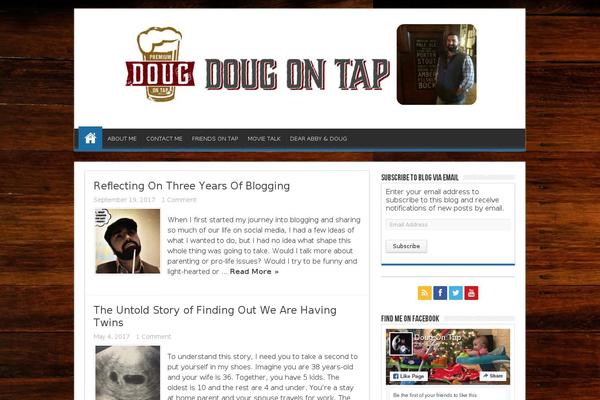 Sahifa theme site design template sample