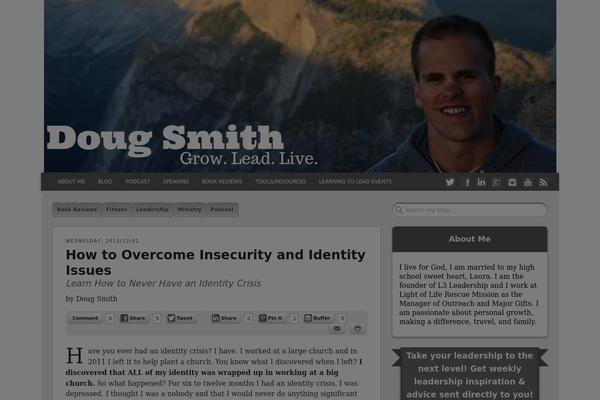 Get Noticed theme site design template sample