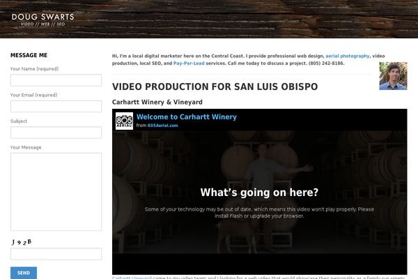 Site using myStickyElements plugin