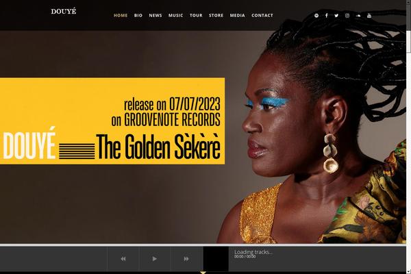 FWRD theme site design template sample