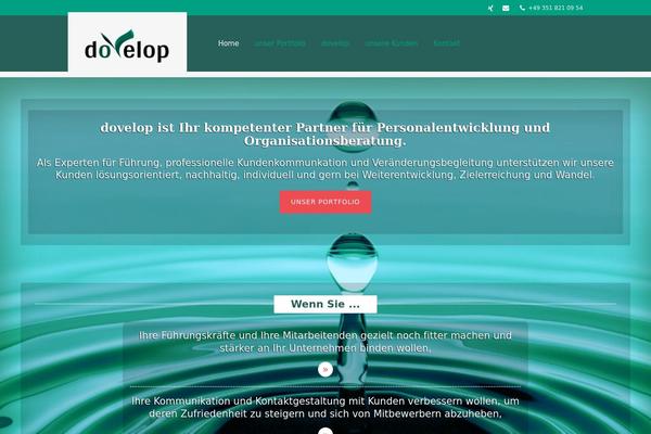 Site using Qode-quick-links plugin