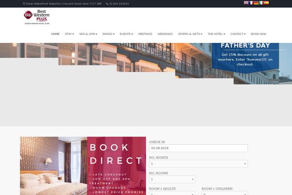 Hillter theme site design template sample
