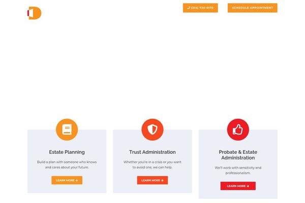 Ostrya theme site design template sample