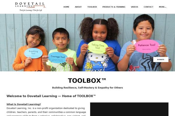 Nirvana theme site design template sample