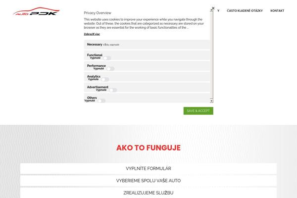 Site using Cookie Law Info plugin