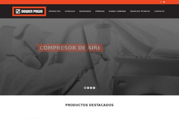 Site using Shortcode Menu plugin