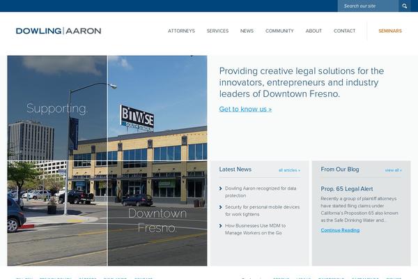Da theme site design template sample