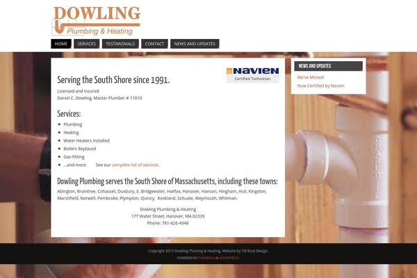Site using Columns plugin