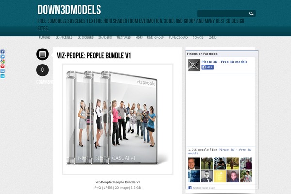 down3dmodels.com site used Quade