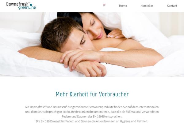 Dani theme site design template sample