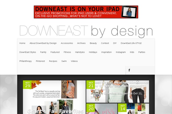 Nexus theme site design template sample