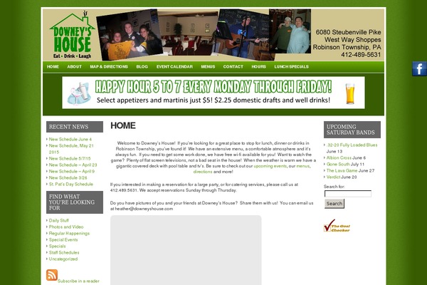 Flexxgreen theme site design template sample