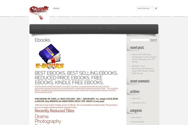 eStore theme site design template sample