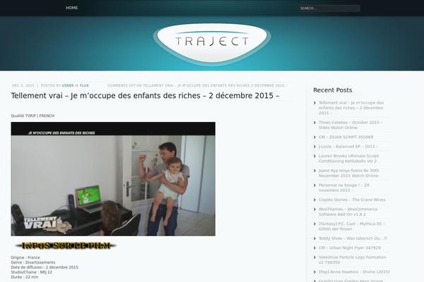 Parallelus-traject theme site design template sample
