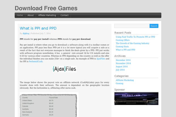 StartupWP theme site design template sample