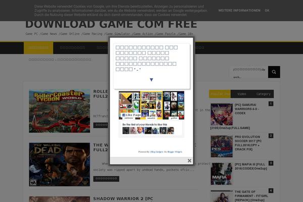 Caps theme site design template sample