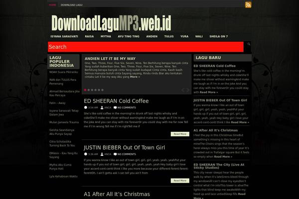 Justmag theme websites examples