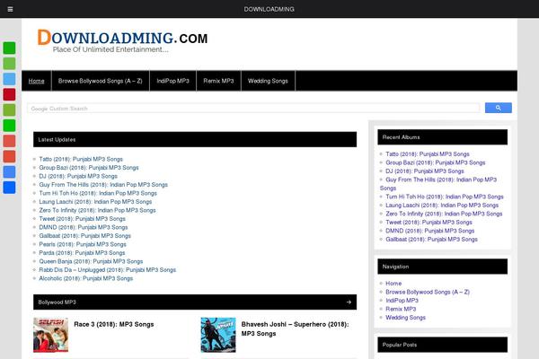 Smartline theme site design template sample