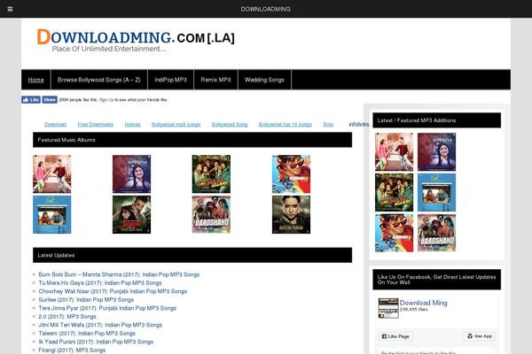 Smartline theme site design template sample