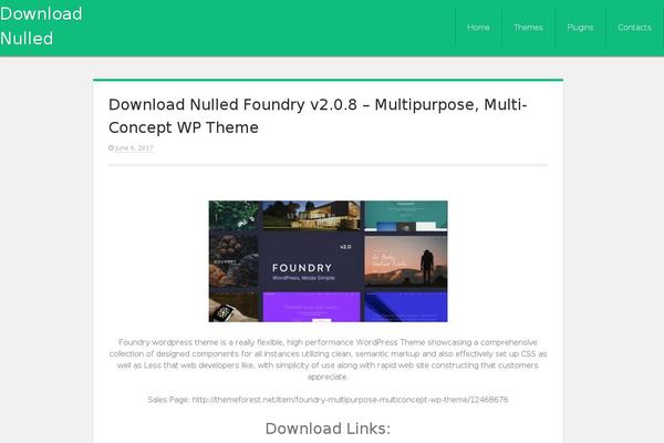Limelight theme site design template sample