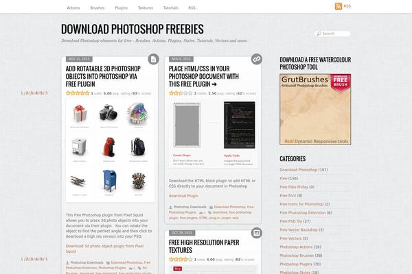 downloadphotoshop.ca site used Grido