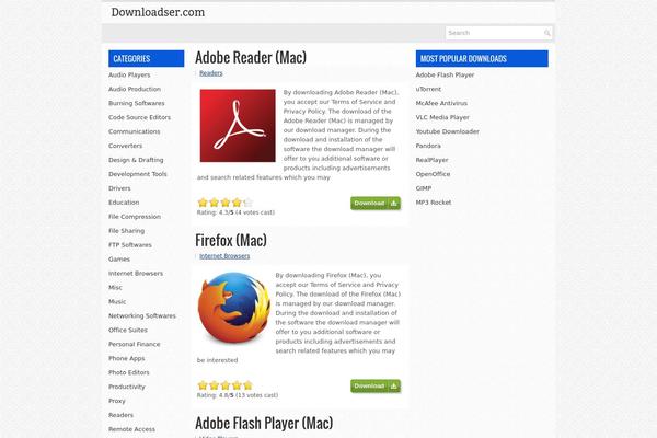 Magtop theme site design template sample