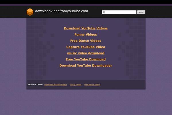 VideoPro theme site design template sample