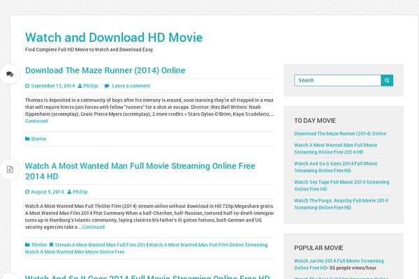 Daisy Blue theme site design template sample