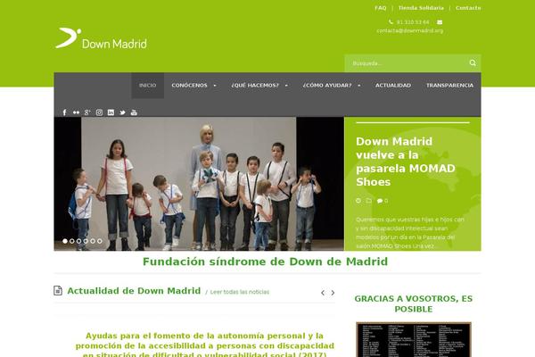 Charityhub theme site design template sample
