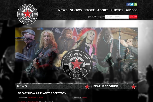 Loud theme site design template sample