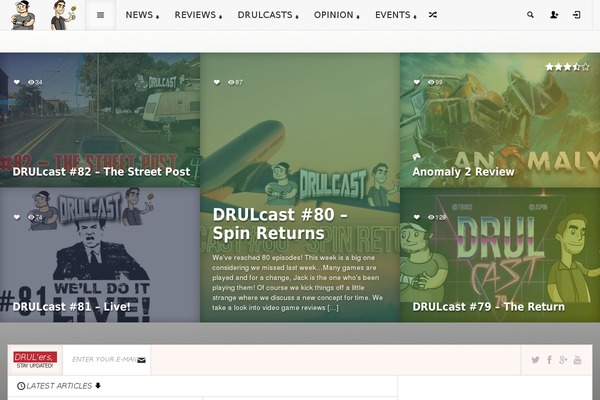 Steam theme site design template sample