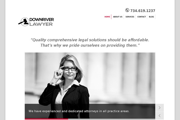 The Practice theme site design template sample
