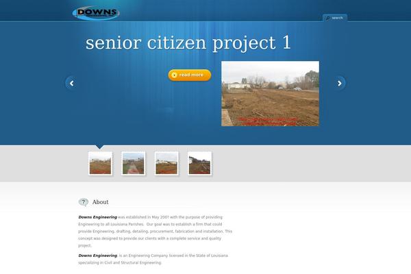 TheCorporation theme site design template sample