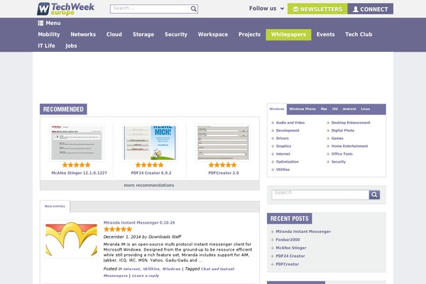 Download theme site design template sample