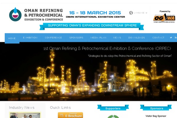 downstream-oman.com site used Brandon