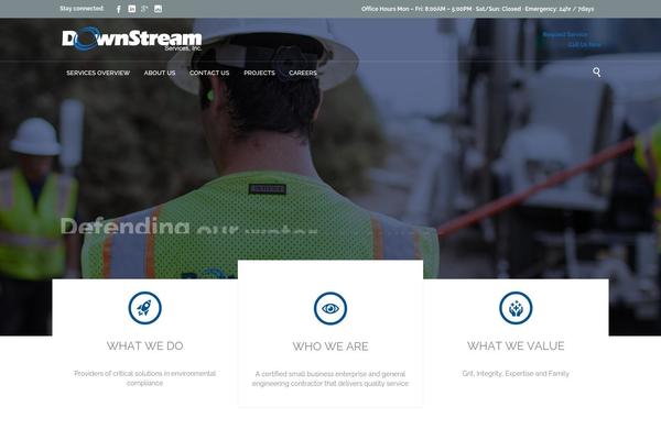 Construction theme site design template sample