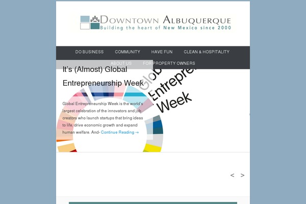 downtownabq.com site used Catch Everest