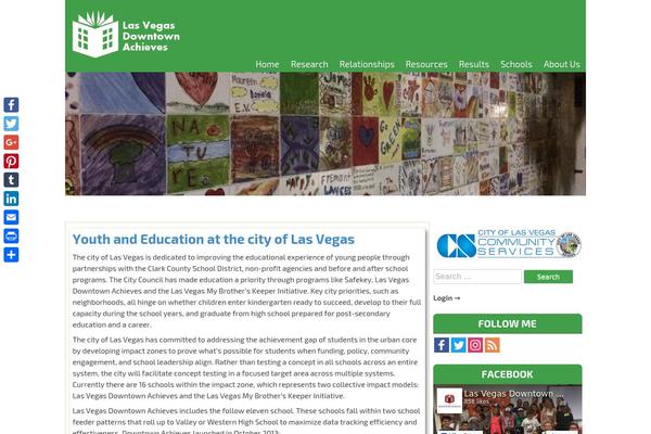 Downtown theme site design template sample